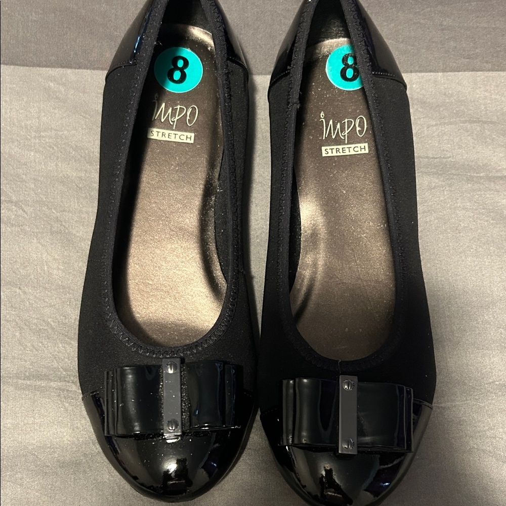 Impo Women's Black Patent Flats